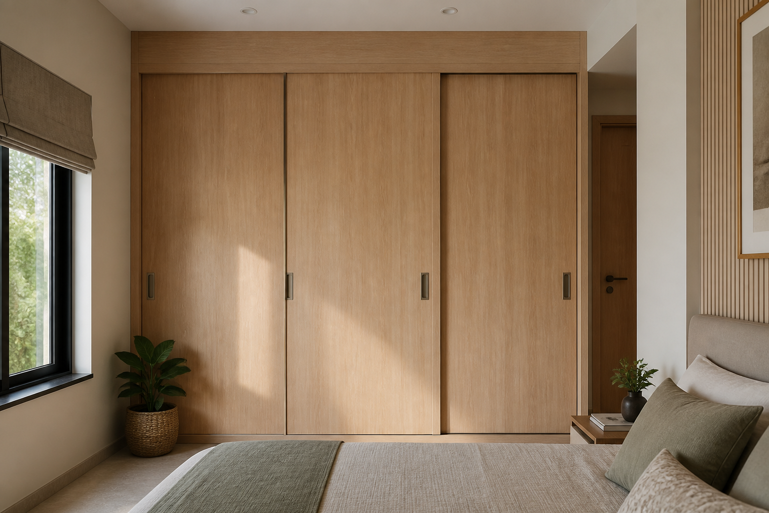 Wardrobe interiors: a simple way to stop bedroom clutter
