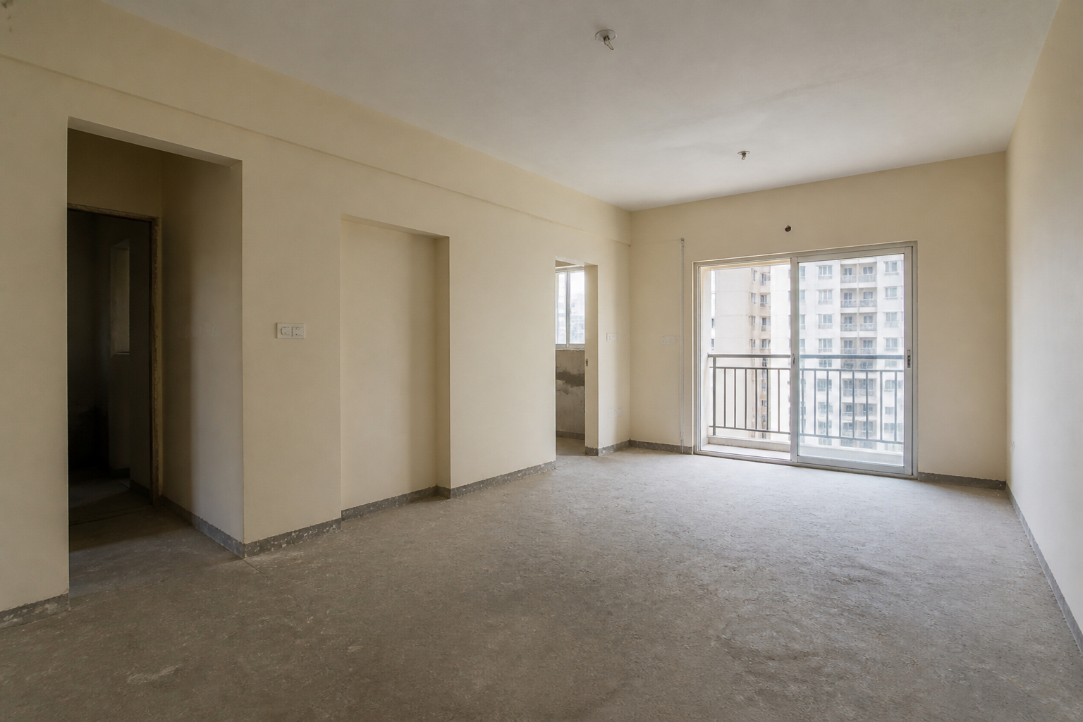 Apartment before interior work
