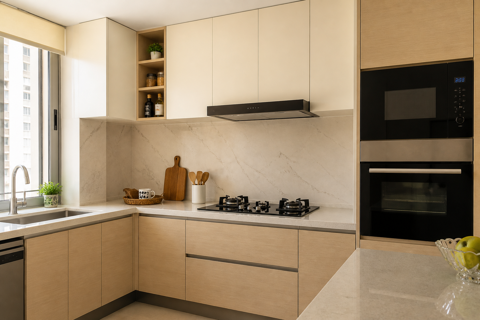 Ivory home modular kitchen