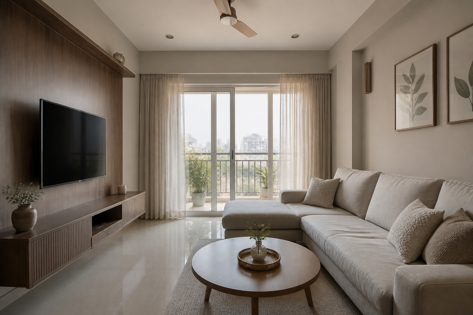 Urban Calm living room
